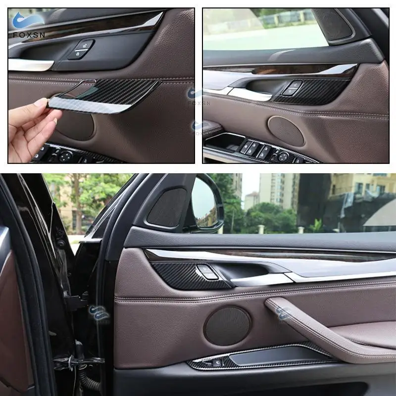 Для BMW X5 F15 X6 F16 2014 2015 2016 2017 2018 4 шт. защитный дверной замок из АБС-пластика с