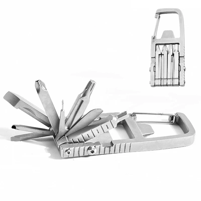 13 в 1 открытый многофункциональный инструмент открывалка для бутылок