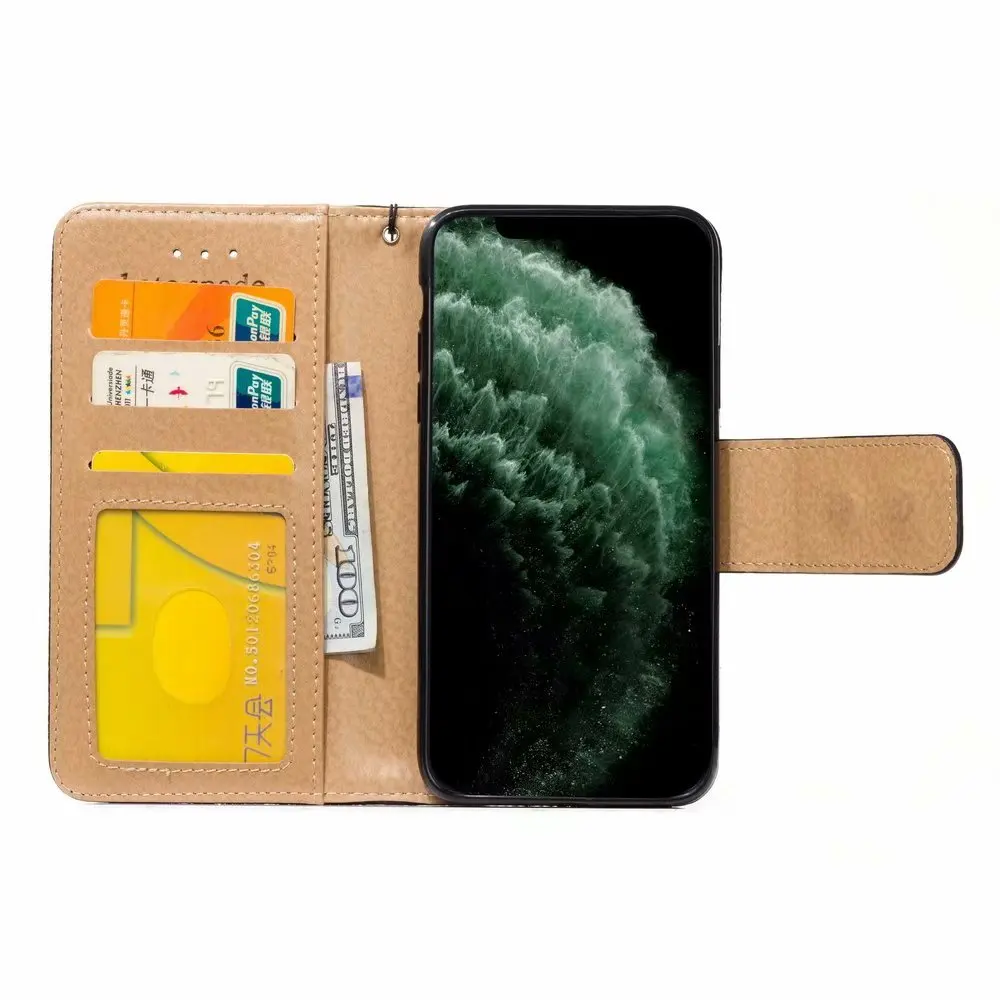 Роскошный качественный кожаный чехол-кошелек для iphone 6, 6 S, 7, 8 Plus, 11 Pro, XS MAX, XR, X, 10, 5, 5S, SE, мягкий чехол из ТПУ внутри, флип-чехол s