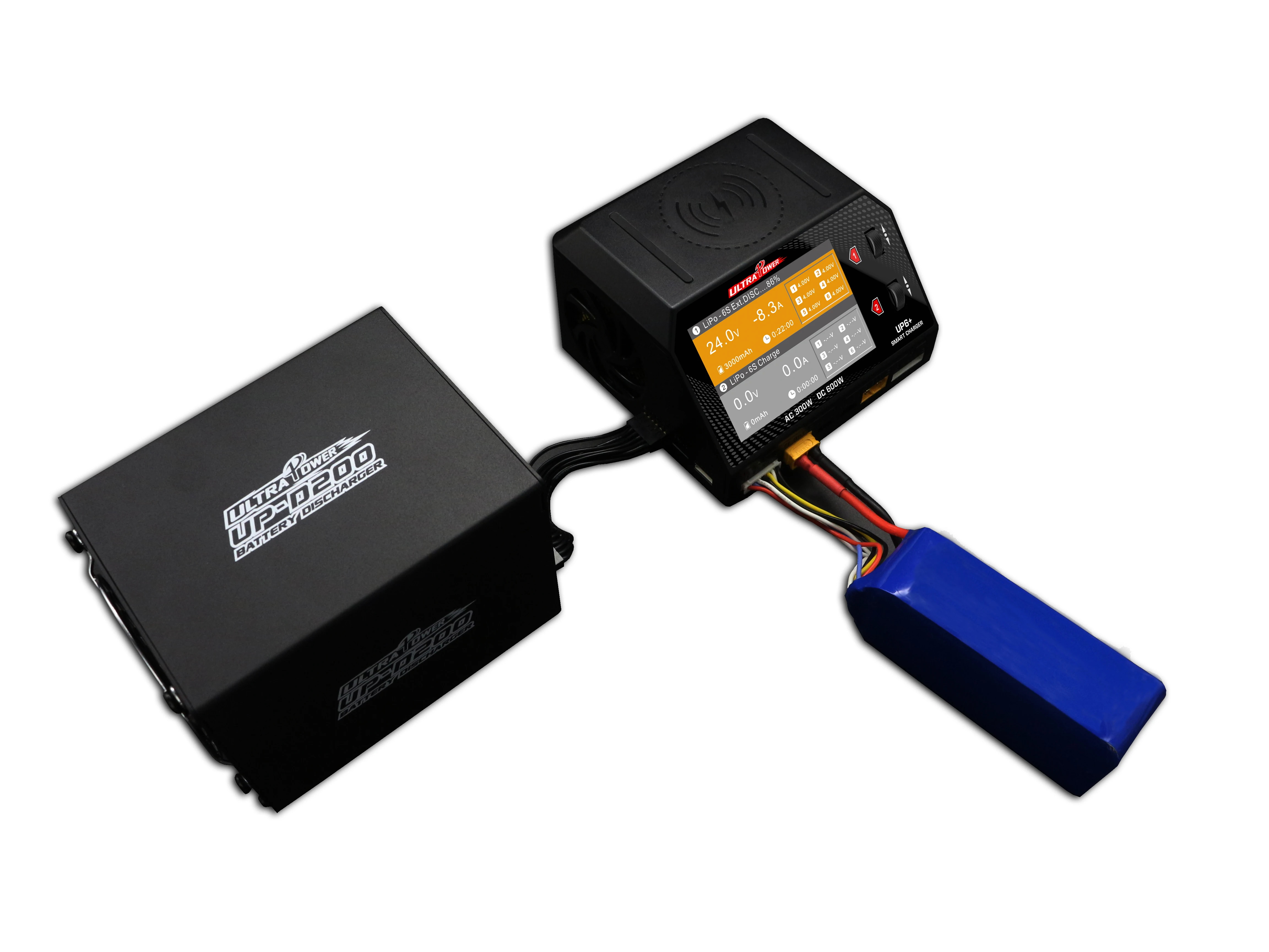 2019 новый ультра мощность UP6 + AC 2x150 Вт DC 2x300 2x16A двухканальный баланс батареи