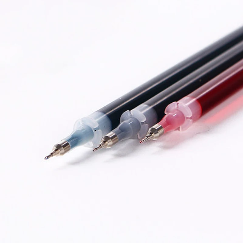 Ручки гелевые 6 шт./лот 0 3 мм цвета|pen refills|pen gel refillspen ink refill |