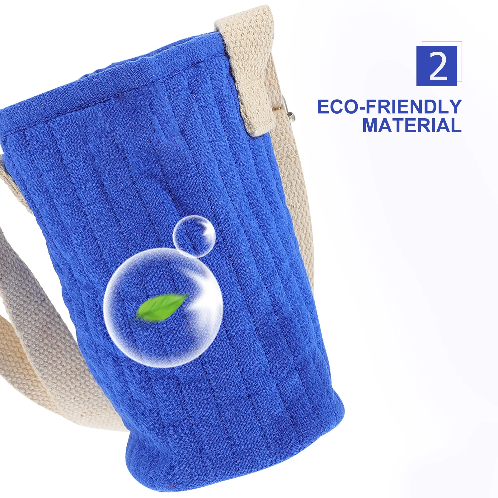 Bolsa de transporte para botella de agua, bolsa de transporte para taza para ni&ntilde;os, funda para taza de preservaci&oacute;n del calor, 1 ud.-0