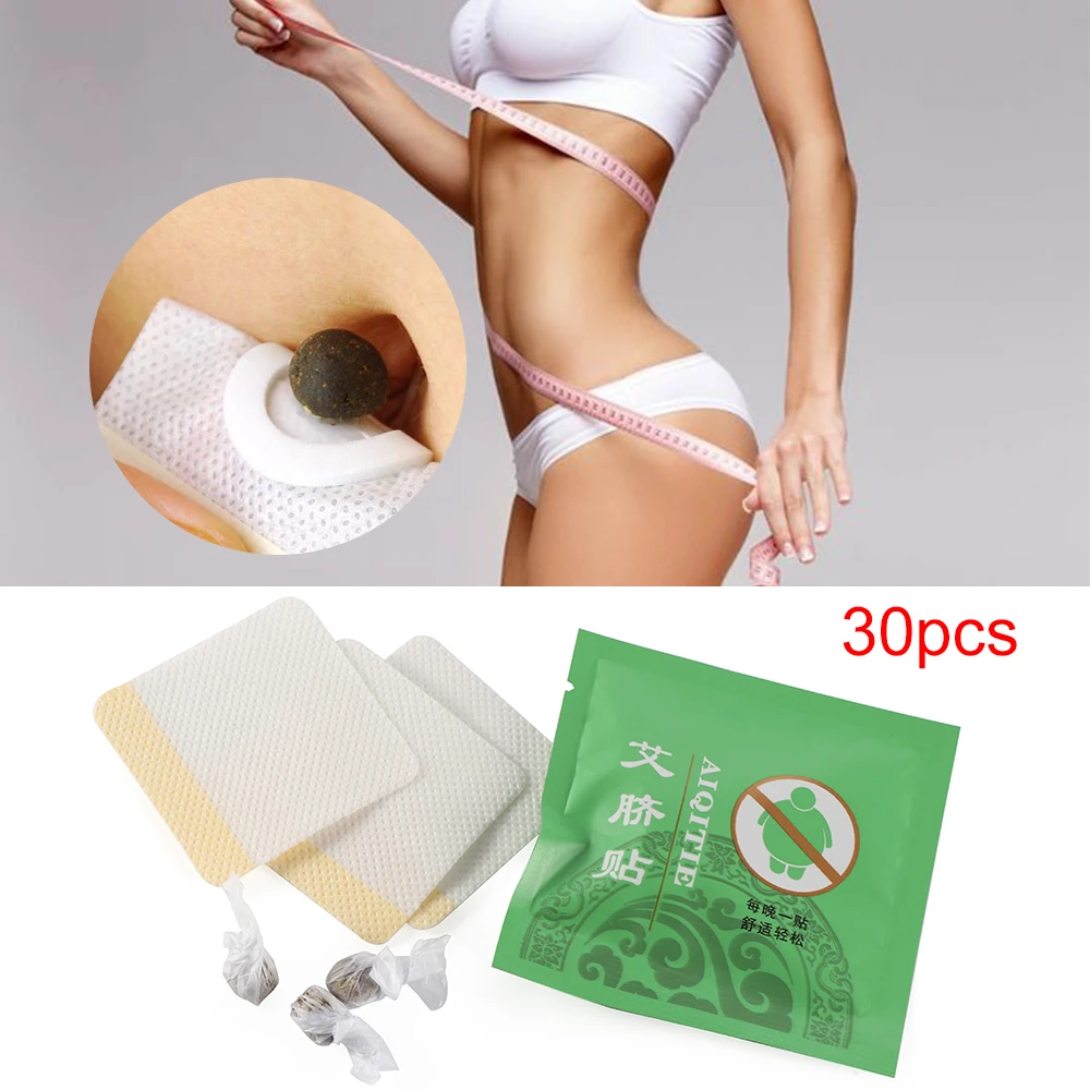 Наклейка для пупка Moxa теплая наклейка живота пластырь ног китайская медицина