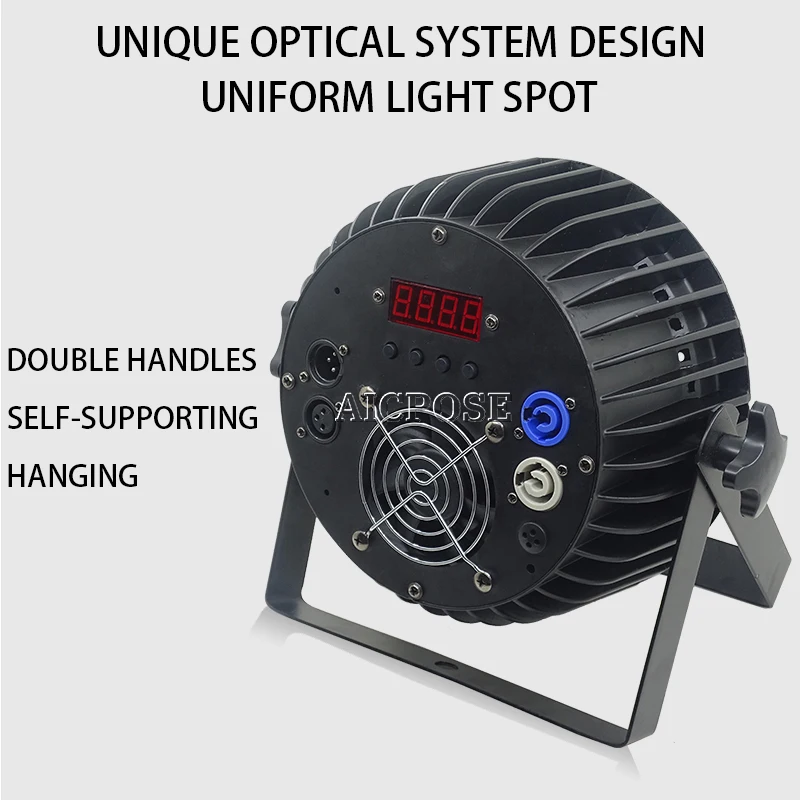 

4pcs/lots 18x12W RGBW 4in1 LED Par Can Light 18x18w 6in1 Par Led DMX512 Stage Lights or Party KTV Disco DJ Aluminum