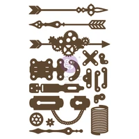 stitching chain love arrow arrival metal cutting dies scrapbook diary decoration embossing template diy greeting card handmade