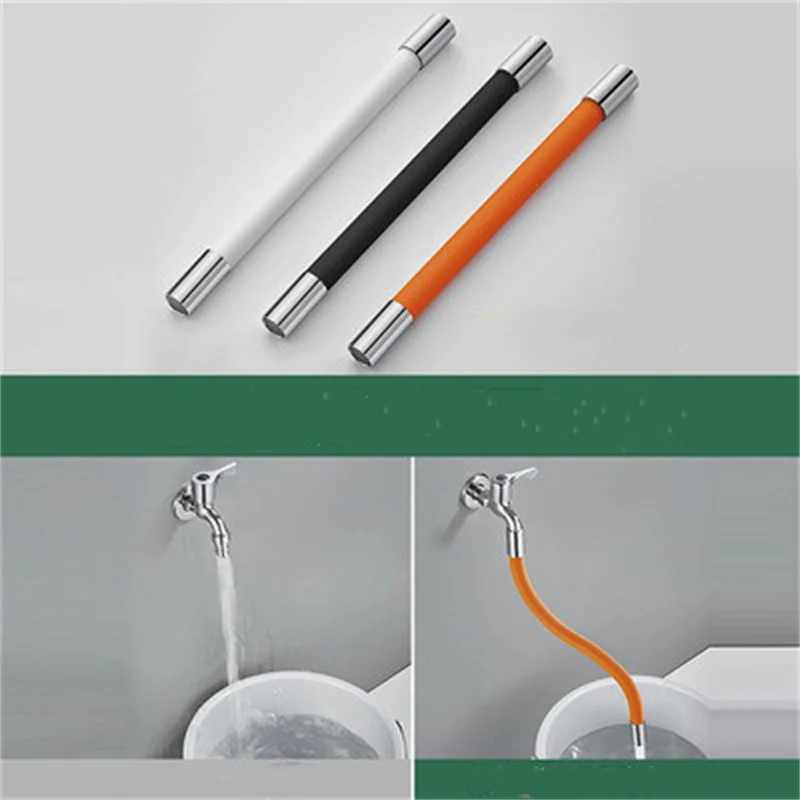 

Universal Foaming Extension Tube For Wash Basin Faucet 360° Rotatable Free Bending Faucet Lengthening Extender Wash Splash Head