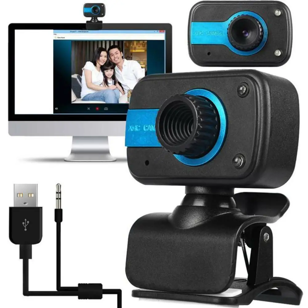 

USB Camera Drive Video Web Cameras Clip Camera Computer Webcam With Microphone Video Call Cameras Computer Cam