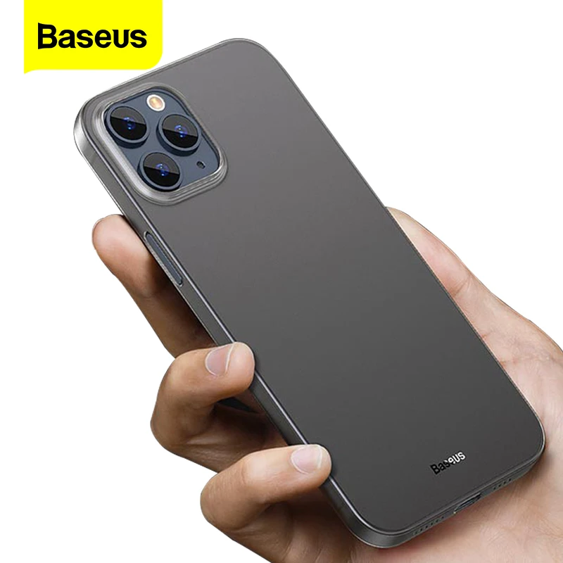 Роскошный чехол для телефона Baseus iPhone 12 Pro Max ультратонкий ударопрочный из