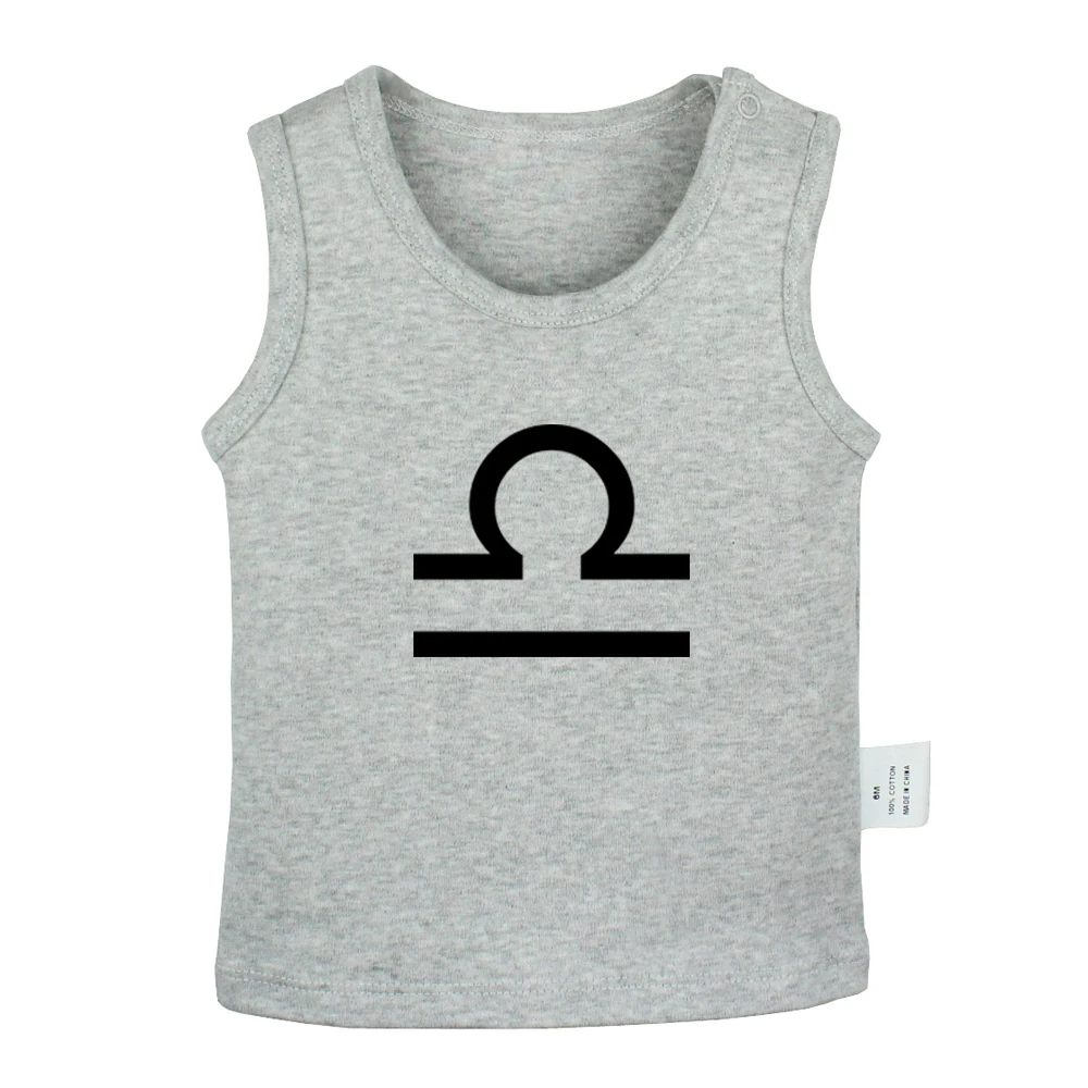 Безрукавка для новорожденных безрукавка с рисунком созвездий весы Овен рыбы