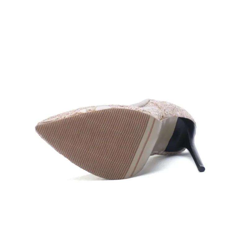 Большой Размеры Женские туфли на высоком каблуке Женская обувь женские