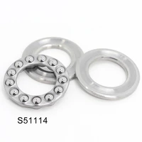 s51114 bearing 709518 mm 1pc abec 1 stainless steel thrust s 51114 ball bearings