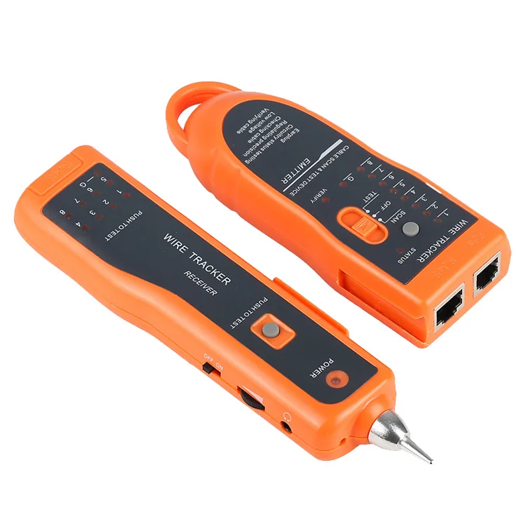XQ-350 Network Cable Tester, Portable, Line Finder, Telephone Network Line Finder, Line Tester, for BNC RJ45 RJ1