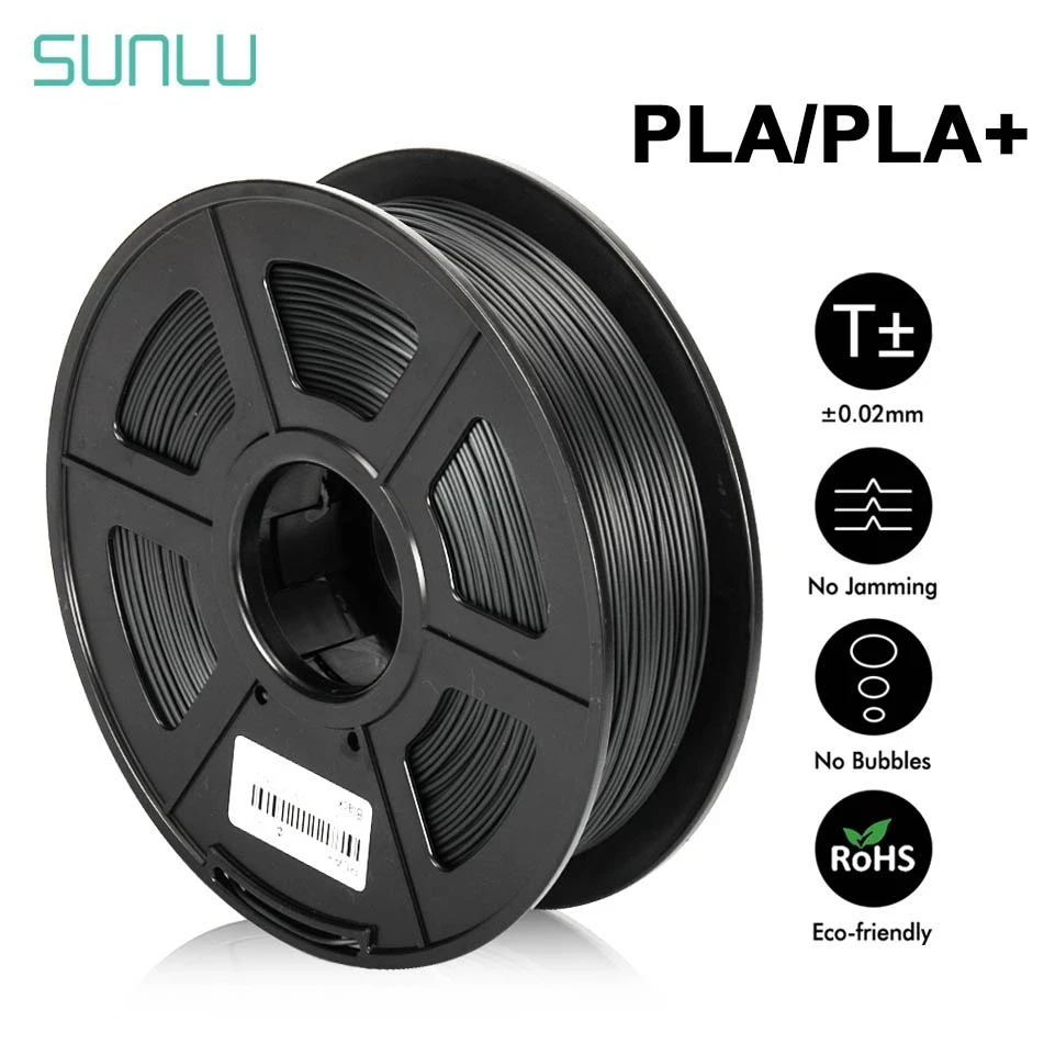 Нить PLA PLUS SUNLU 1 75 мм кг материалы для 3d печати разные цвета на выбор пластиковая