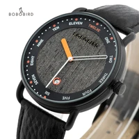 bobo bird men wooden clock top brand luxury chronograph military watches women quartz wristwatches erkek kol saati wood gift box