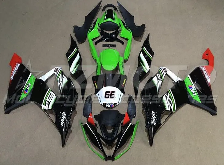 

Injection Mold New ABS Fairing Kit For kawasaki Ninja ZX-6R 599 ZX6R 636 2013 2014 2015 2016 2017 2018 Bodywork set 66