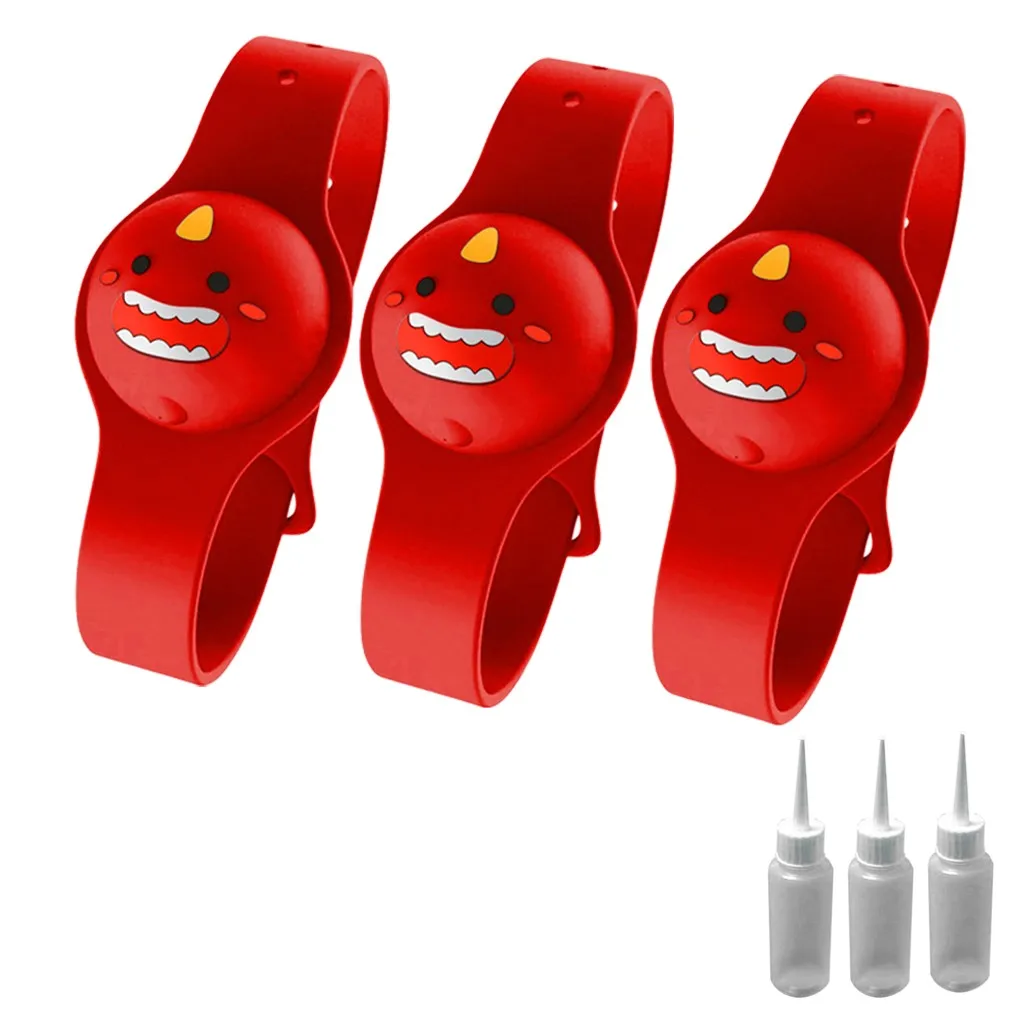 Детский жидкий Браслет Ручной Диспенсер Гель для мытья рук с целым