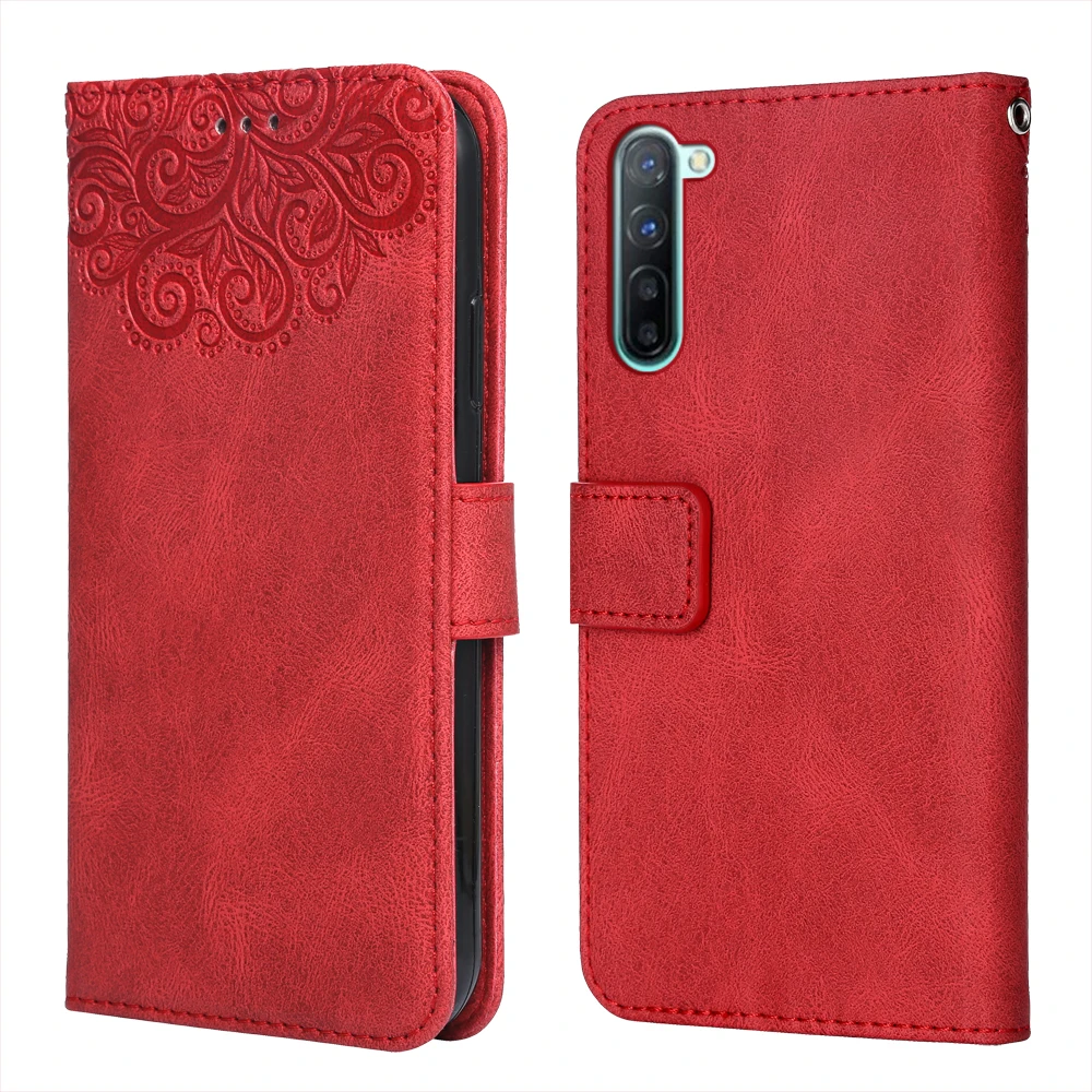 Luxury Leather Case for OPPO Reno3 China Flower Embossing CPH2173 PEEM00 Wallet Flip Phone Reno 3 Cover | Мобильные телефоны и