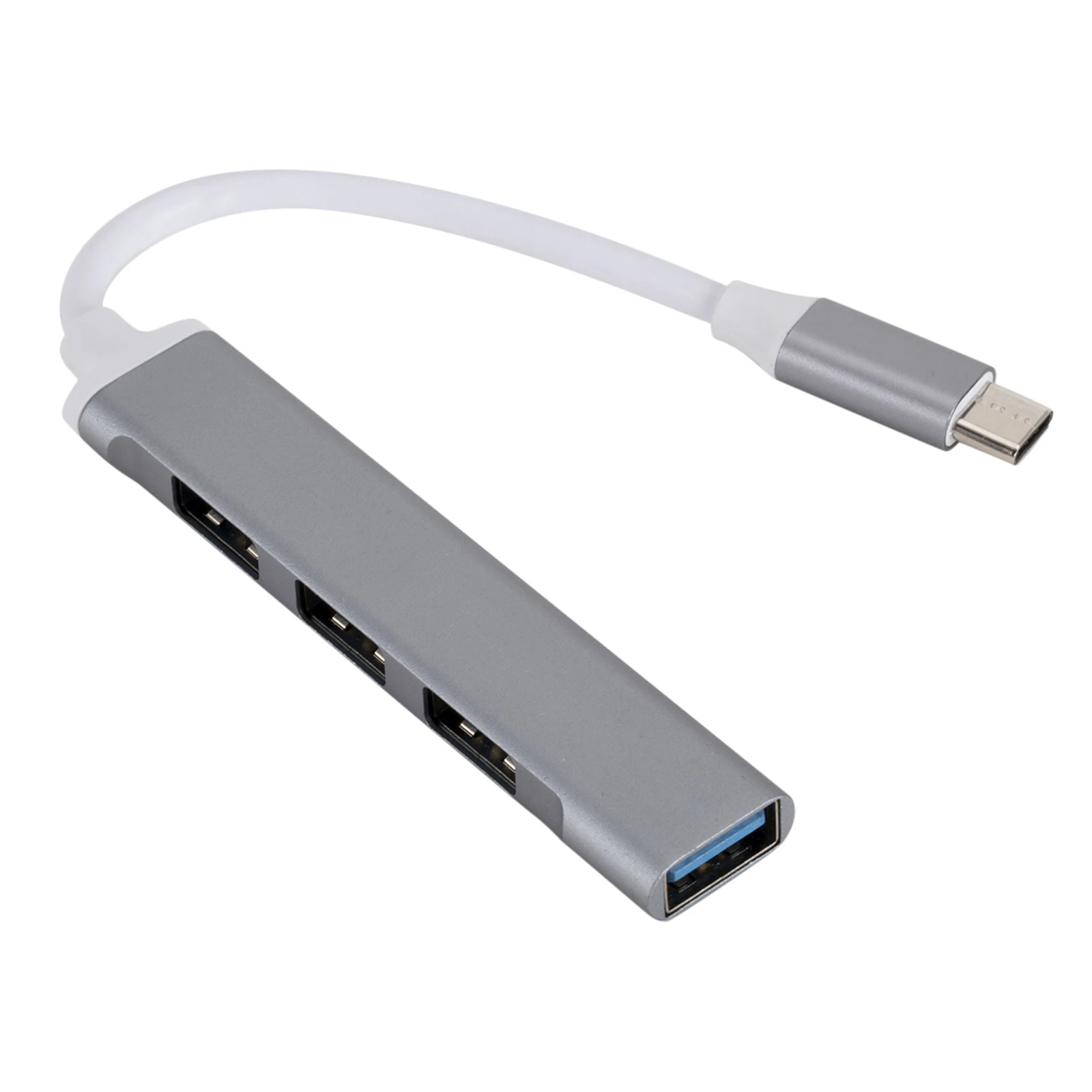 Металлический Мини разветвитель 3 0 дюйма с 4 портами OTG для ПК ноутбука|USB-хабы| |