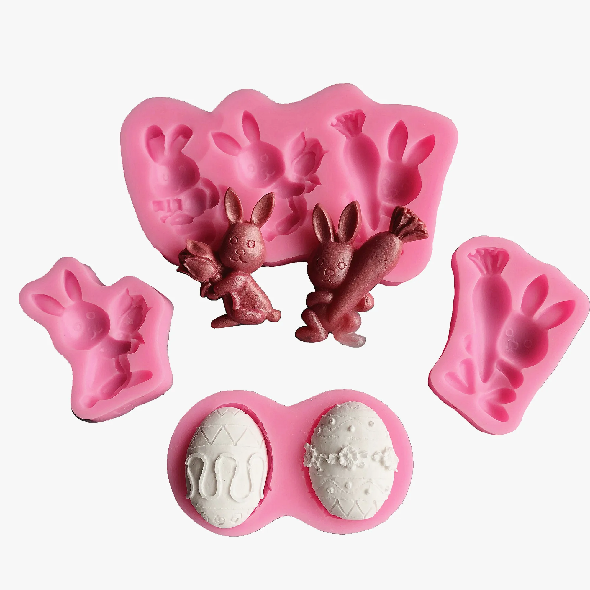 

Rabbit, Easter Cookie Mould Silicone Mold Fondant Cake Decorating Tool Gumpaste Sugarcraft Chocolate Forms Bakeware Tools