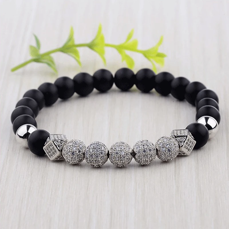 8 мм круглый чешское стекло бусины диско шар Микро циркониевые амулеты Медь