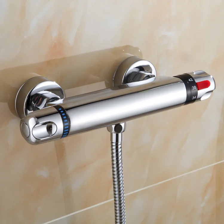 Смеситель для душа с термостатом кран ванны и набор Водопад | Обустройство дома