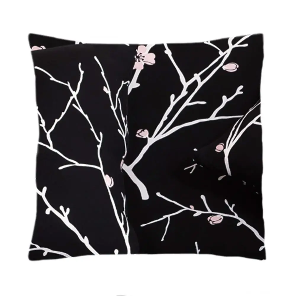 2Pcs Pillowcase Yeahmart Модный Эластичный чехол для дивана с цветочным принтом, эластичный чехол для дивана, один/два/три сиденья, секционные Чехлы, наволочки - Цвет: 2Pcs Pillowcase