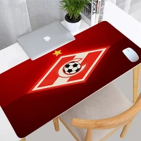 900400 large mouse pad spartak moscow logo office desk mats unti slip pc gaming accessories xxl mouse pad laptop keyboard mat