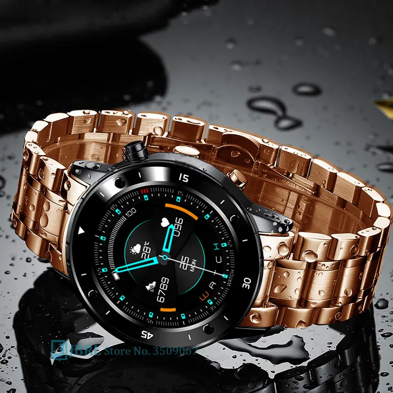 

2021 Smart Watches for Men Women Intelligent Smartwatch Sports Fitness Tracker Blood Pressure for Android Ios Steel Smart-watch