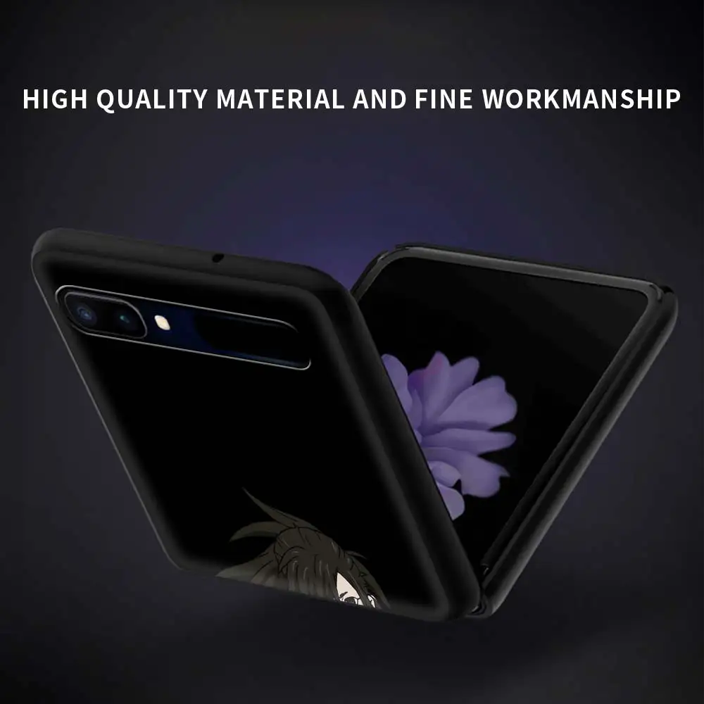 

Phone Case For Samsung Galaxy Z Flip Fold Hard PC Cover For Galaxy ZFlip 5G Mobile Bag Back Shell Dororo Hyakkimaru Anime