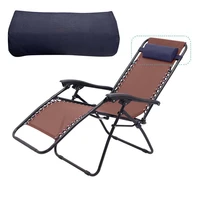 adjustable recliner pillow headrest beach folding chairs pillow sling lounge pad chair head cushion for garden backyard picnics