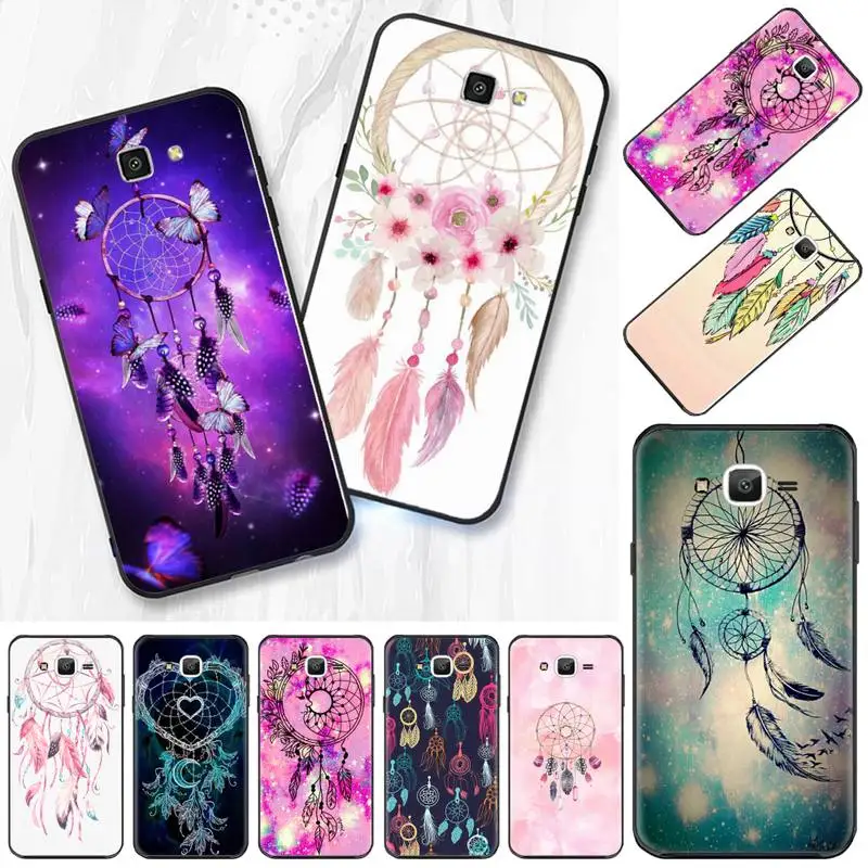 

Retro Flower Dreamcatcher Phone Case For Samsung Galaxy J2 J4 J5 J6 J7 J8 2016 2017 2018 Prime Pro plus Neo duo