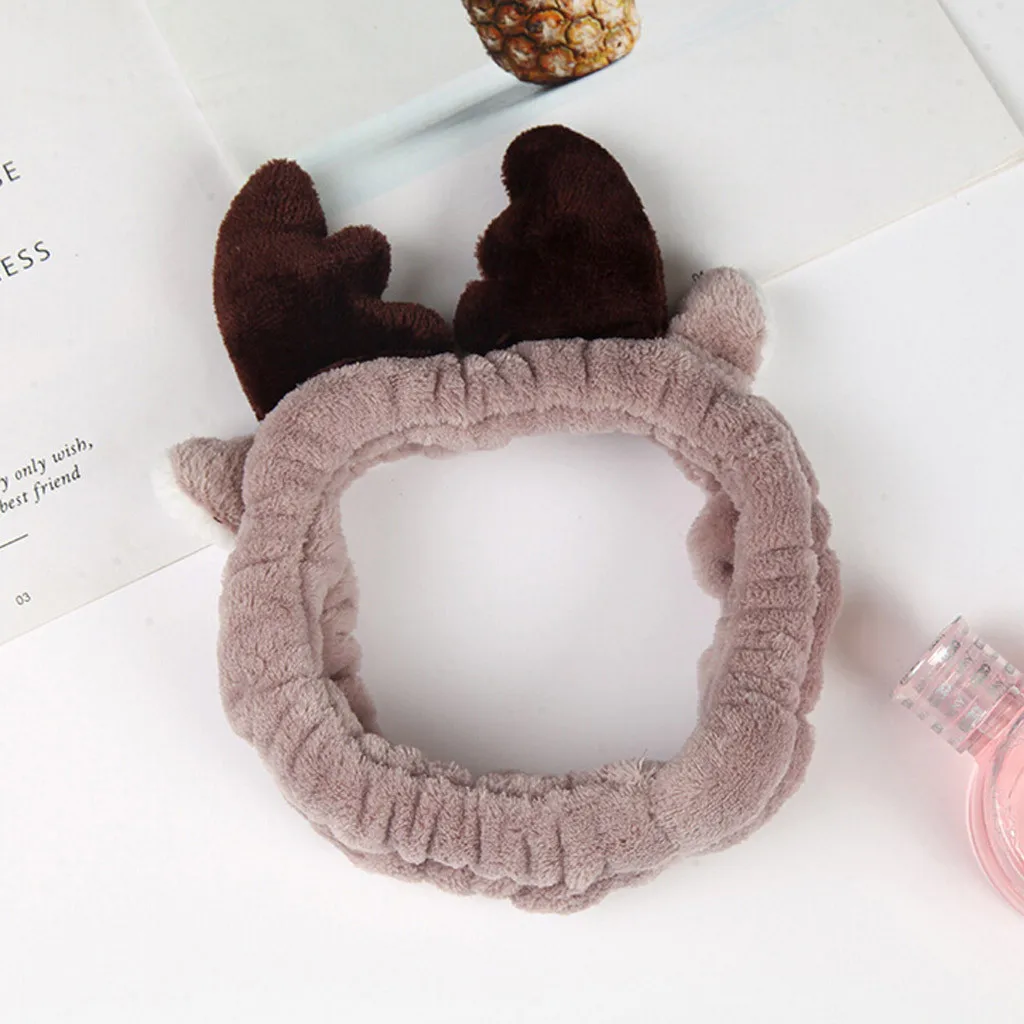 Женские милые коралловые плюшевые утолщенные флисовые эластичные повязки на