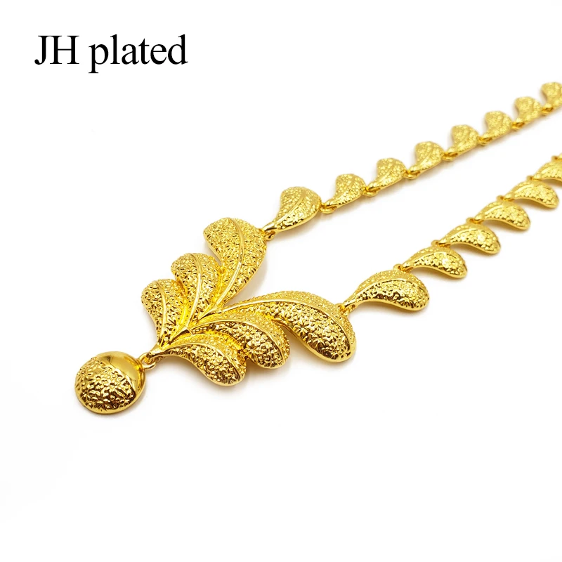 Женский комплект ювелирных изделий JHplated вечерние серьги-браслет в африканском