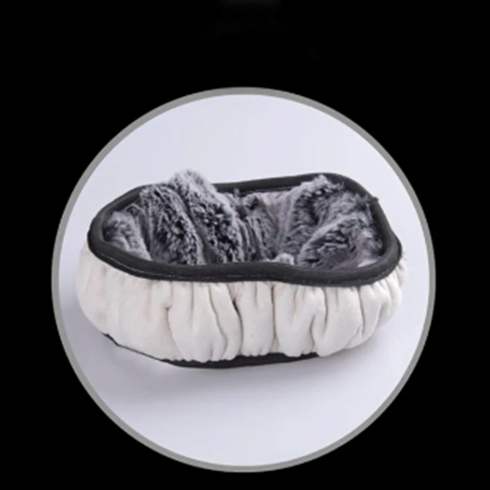 

3-piece Set Car Universal Plush Steering Wheel Covers Winter Hand Brake + Gear Cover Set Car Interior Accessories