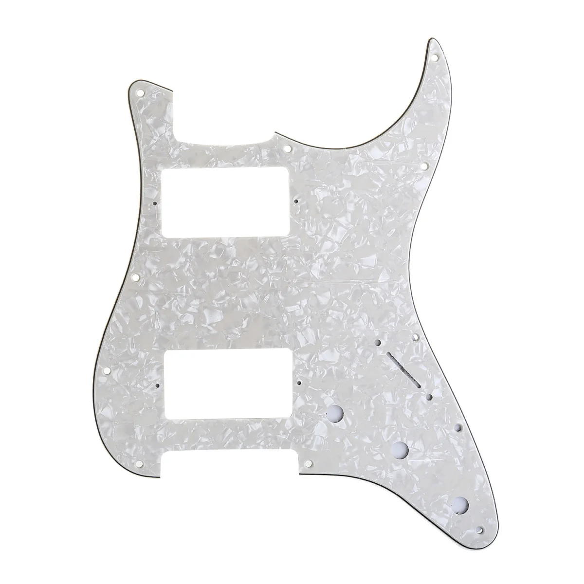 Гитара Musiclily Pro с 11 отверстиями Страт Pickguard HH для американского/мексиканского