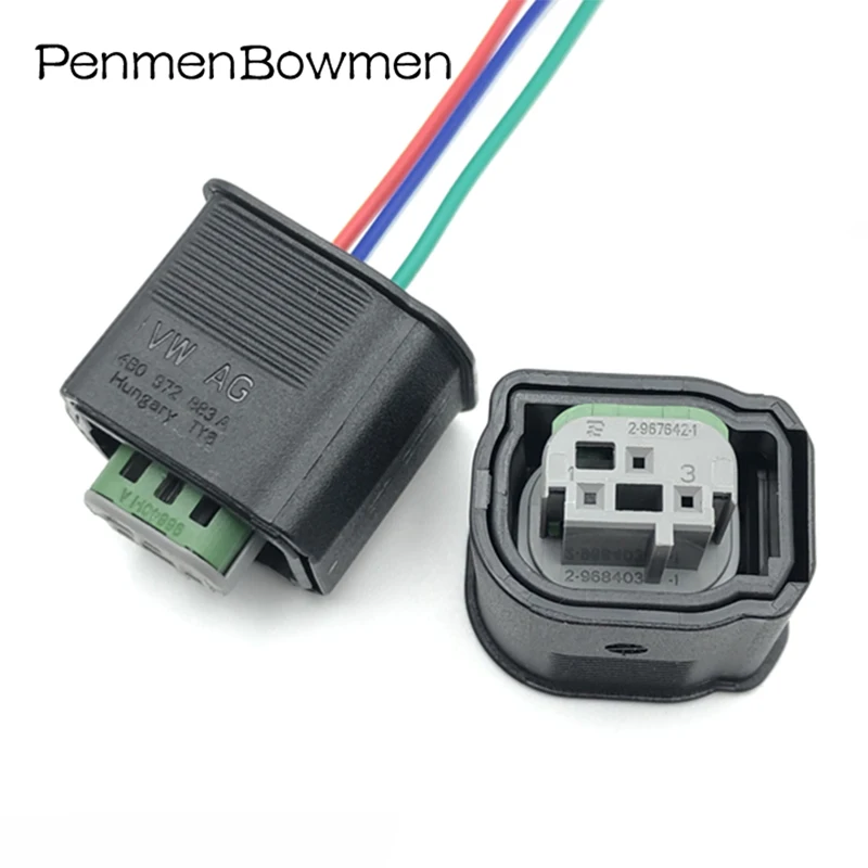 3 контакта 2-967642-1 Авто PDC датчик парковки штекер электронный разъем жгут для Ford Citroen Peugeot, BMW Cadillac 4B0 972 883 A