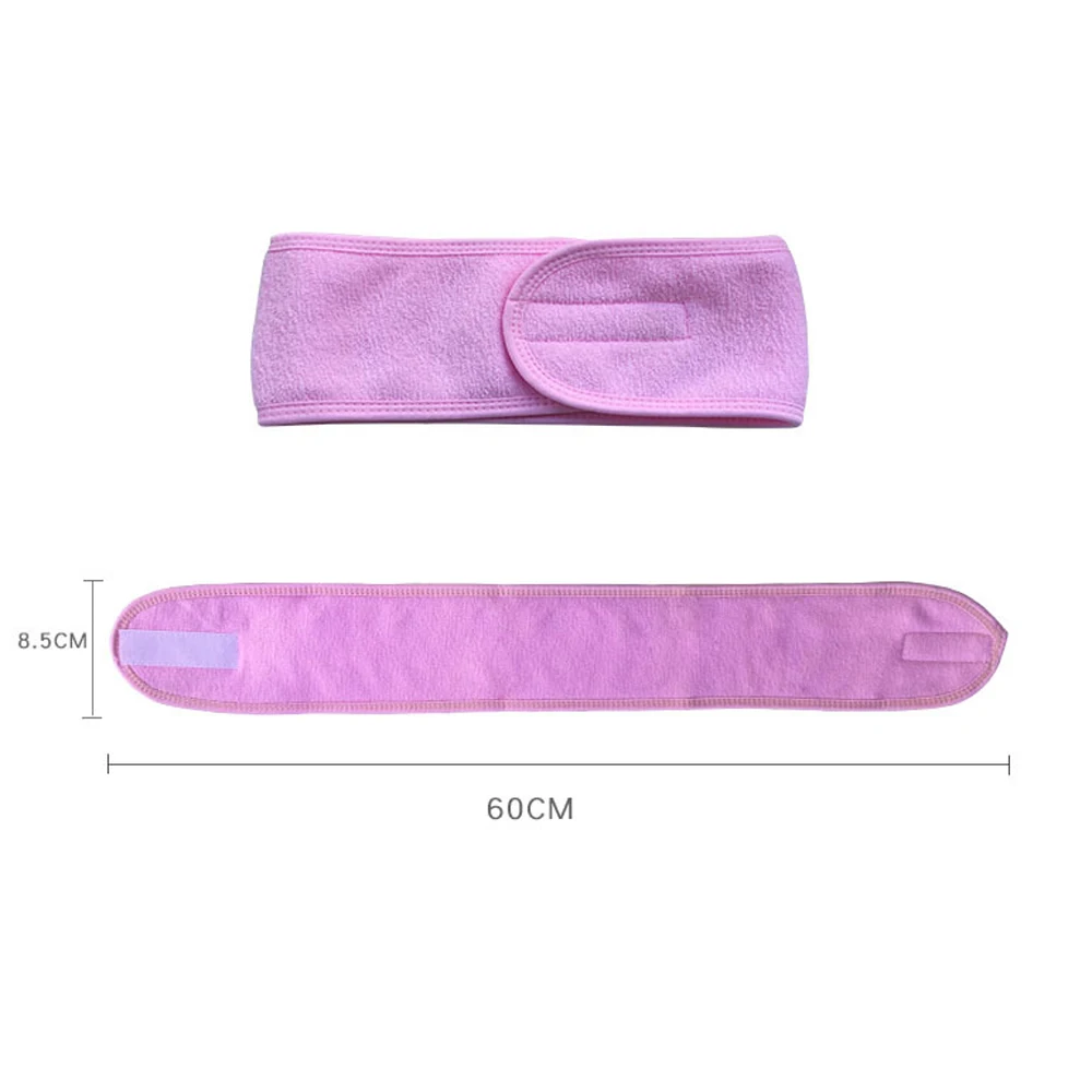 

1Pc Adjustable Wide Hairband Yoga Spa Bath Shower Makeup Wash Face Cosmetic Headband For Women Ladies Make Up Accessories