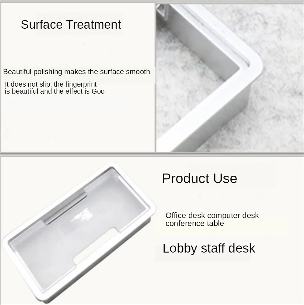 ABS крышка для проволочного отверстия стола прозрачная розетка держатель резьбы