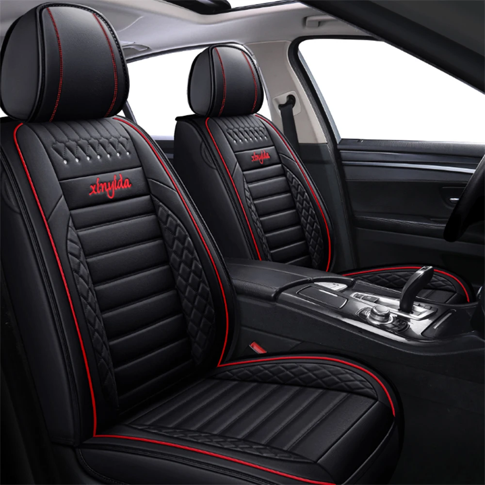 Кожаные автомобильные чехлы на сиденья для Mitsubishi Pajero 4 2 Sport Outlander xl asx Montero