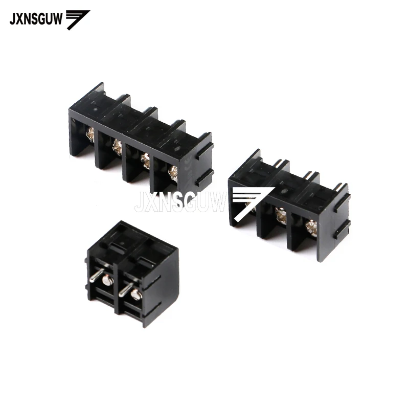 10PCS HB825-8.25-2P/3P/4P straight insert 300V/20A 8.25mm pitch fence type terminal block