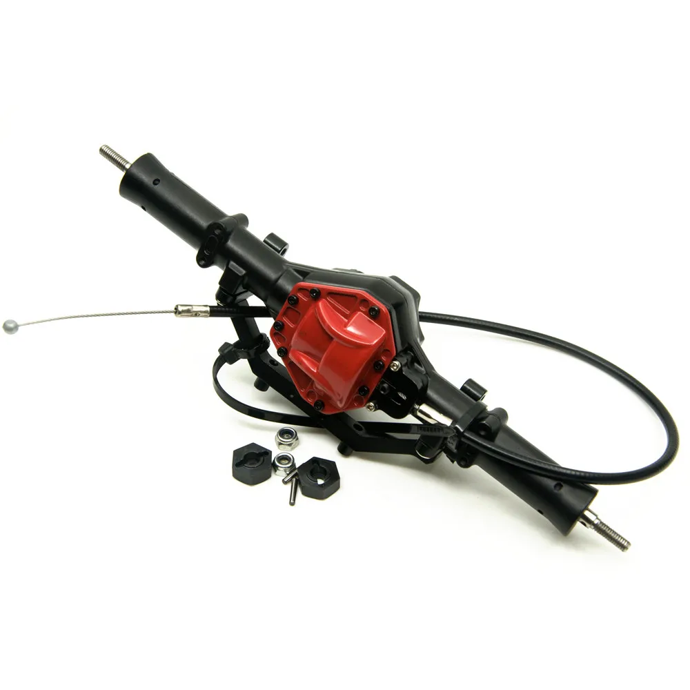 Передняя Задняя ось AXSPEED из алюминиевого сплава с блокировкой 4WD тяжелая рулевая