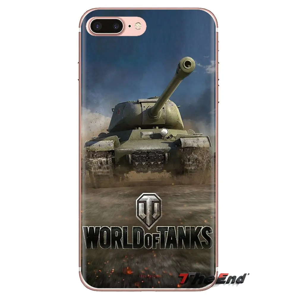 world of tanks game WOT art Logo For Samsung Galaxy S3 S4 S5 Mini S6 S7 Edge S8 S9 S10 Plus Note 3 4 5 8 9 Silicone Shell Covers |