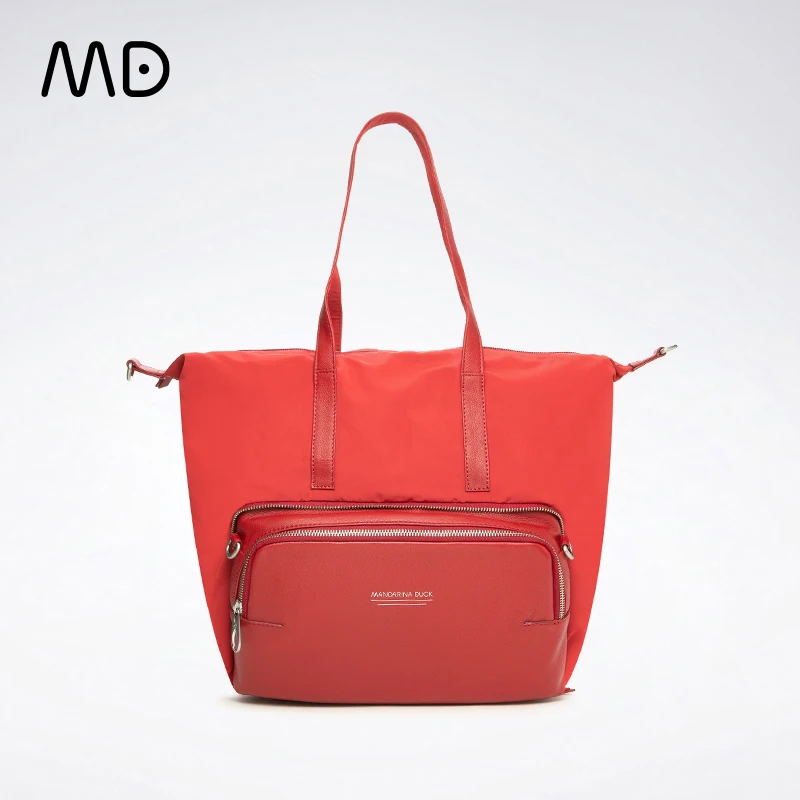 

Mandarina Duck JOY Series Italian Design Casual Fashion Female Shoulder Bag Handbag for Women Portable Foldable Bag