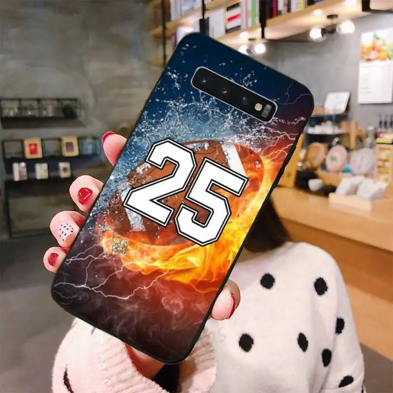 

Personalized digital hockey basketball Phone Case For Samsung A50 A51 A71 A20E A20S S10 S20 S21 S30 Plus ultra 5G M11 funda
