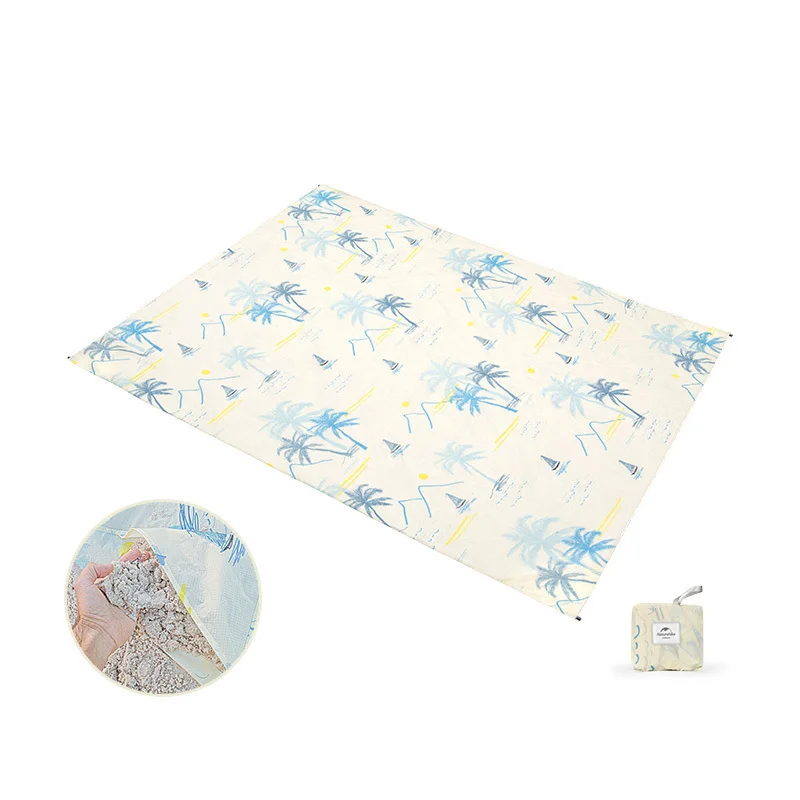 

Multifunctional 70D Patterned Beach Cloth 200g Ultralight Travel Sunshade Cloth Outdoor Picnic Mat NH21FCD03 Naturehik