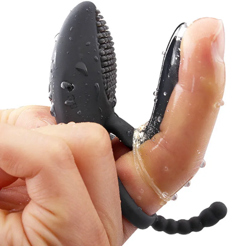 Силиконовый вибратор для точки G и клитора перезаряжаемое вибрирующее кольцо