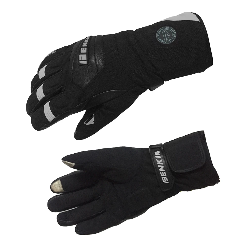 BENKIA мотоциклетные перчатки зимние хлопковые с сенсорным экраном мото Guantes Luvas