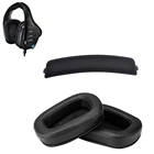 Воздухопроницаемые амбушюры, амбушюры для наушников Logitech G633 G933, комплекты наушников, губчатый чехол, хлопковые амбушюры