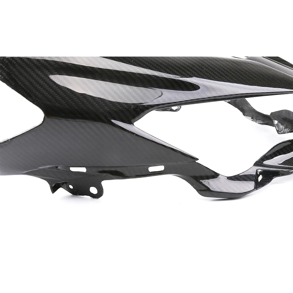 

Motorcycle Accessories Shell Lamp Housing Head Cover Carbon Fiber For Kawasaki Ninja 400 2018 2019 Modified Car Shell Black