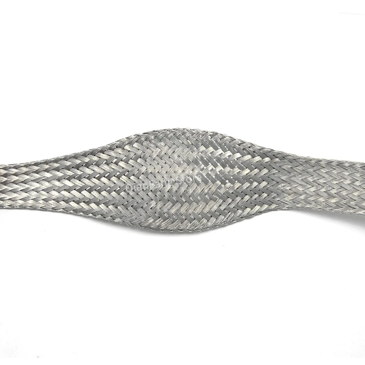 5M Copper Braided Sleeve Tinned Plating 4 6 8 10 16 18 22 28 mm Expandable Metal Sheath Screening Audio Signal Wire Cable Shield - купить по